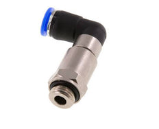 8mm & G1/4'' Winkel Schnell-Drehgelenk Einsteck-Außengewinde Vernickeltes Messing/PBT NBR Drehbar