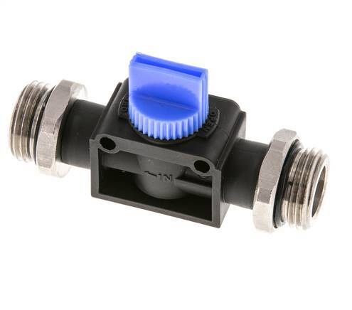 3/2-Wege-Absperr-Handventil G1/2'' Kunststoff/Messing