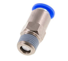 Push-In-Rückschlagventil 8mm & R1/4'' Außengewinde Messing/PBT 0,2-10bar (3-145psi) Gewinde-Schlauch