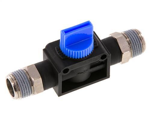 3/2-Wege-Absperr-Handventil R3/8'' Kunststoff/Messing