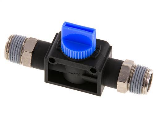 3/2-Wege-Absperr-Handventil R3/8'' Kunststoff/Messing