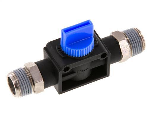 3/2-Wege-Absperr-Handventil R3/8'' Kunststoff/Messing