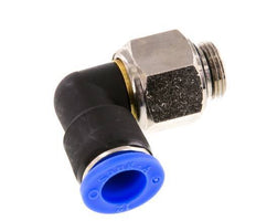 12mm & G3/8'' Winkel-Drehgelenk Einsteck-Außengewinde Vernickeltes Messing/PBT NBR Drehbar