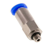 Push-In-Rückschlagventil 4mm & M5 Außengewinde Messing/PBT 0,2-10bar (3-145psi) Schlauchgewinde