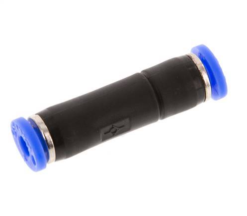 Rückschlagventil mit Druckanschluss 4mm Messing/PBT 0,2-10bar (3-145psi)