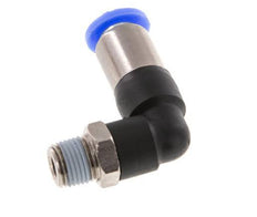 Steckverschraubung 6mm & R1/8'' männlich Selbstsichernder Winkel Messing/PBT 0-10bar (0-145psi) [2 Stück]