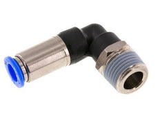 Steckverschraubung 10mm & R1/2'' männlich Selbstsicherndes Winkelstück Messing/PBT 0-10bar (0-145psi)