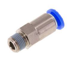 Push-In-Rückschlagventil 6mm & R1/8'' Außengewinde Messing/PBT 0,2-10bar (3-145psi) Schlauchgewinde