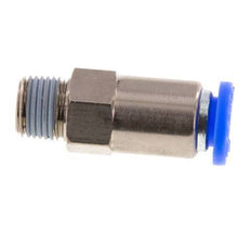 Push-In-Rückschlagventil 6mm & R1/8'' Außengewinde Messing/PBT 0,2-10bar (3-145psi) Schlauchgewinde