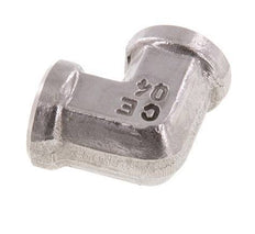 90 Grad abgewinkelte Verschraubung G1/8'' Innengewinde Hochdruck-Edelstahl 350bar (4917.5psi) Hydraulik