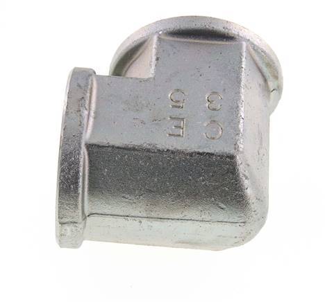 90 Grad abgewinkeltes Fitting G1 1/2'' Innengewinde Hochdruckstahl 160bar (2248.0psi) Hydraulik