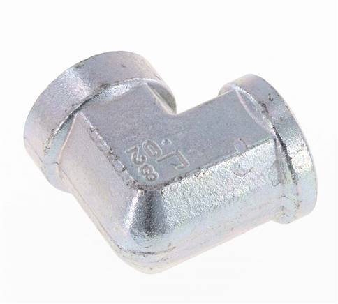 90 Grad abgewinkeltes Fitting G3/4'' Innengewinde Hochdruckstahl 200bar (2810.0psi) Hydraulik
