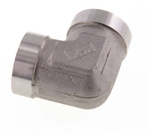 90 Grad abgewinkelte Verschraubung G1'' Innengewinde Hochdruck-Edelstahl 160bar (2248.0psi) Hydraulik