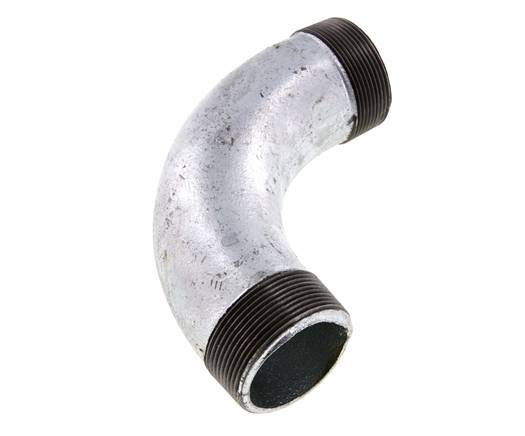 90Grad abgewinkeltes Rohr R2'' Gusseisen 25bar (351.25psi)