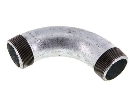 90Grad abgewinkeltes Rohr R2'' Gusseisen 25bar (351.25psi)