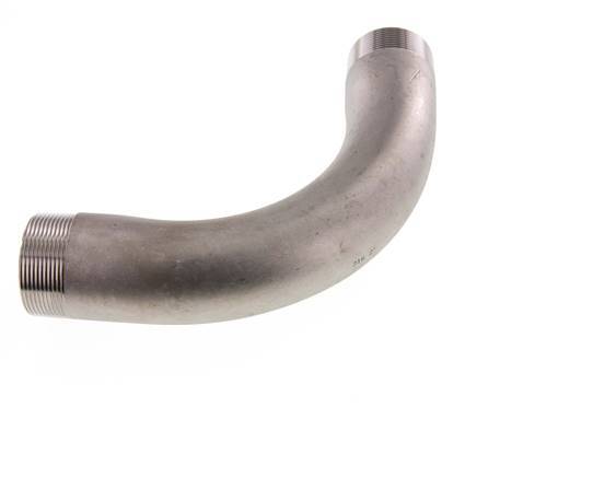 90Grad abgewinkeltes Rohr R2'' Edelstahl 16bar (224.8psi)