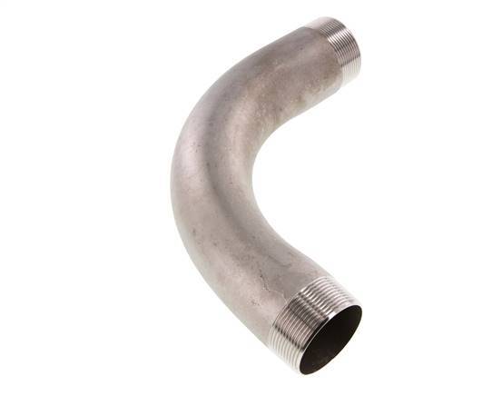 90Grad abgewinkeltes Rohr R2'' Edelstahl 16bar (224.8psi)
