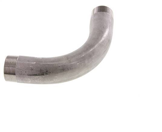 90Grad abgewinkeltes Rohr R1 1/2'' Edelstahl 16bar (224.8psi)