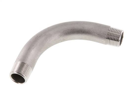 90Grad abgewinkeltes Rohr R3/8'' Edelstahl 16bar (224.8psi)