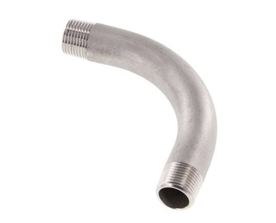 90Grad abgewinkeltes Rohr R3/8'' Edelstahl 16bar (224.8psi)
