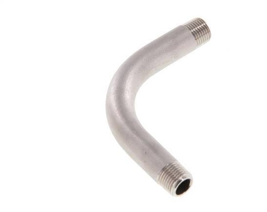 90deg Angled Pipe R1/8'' Stainless Steel 16bar (224.8psi)
