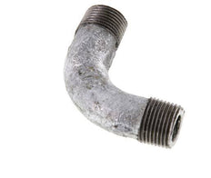 90deg Angled Pipe R3/8'' Cast Iron 25bar (351.25psi) [2 Pieces]