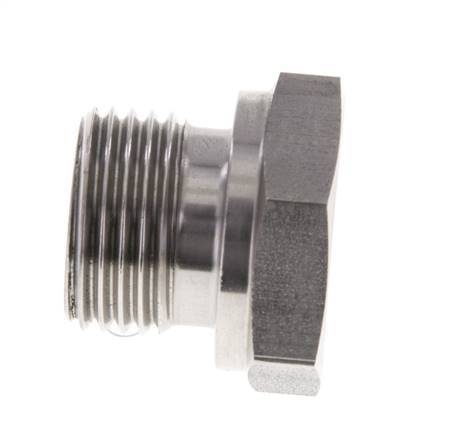 Stopfen G1/2'' Edelstahl mit Außensechskant 60° Konus 300bar (4215.0psi) Hydraulisch