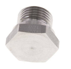 Stopfen G1/2'' Edelstahl mit Außensechskant 60° Konus 300bar (4215.0psi) Hydraulisch