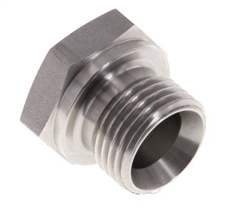 Stopfen G1/2'' Edelstahl mit Außensechskant 60° Konus 300bar (4215.0psi) Hydraulisch