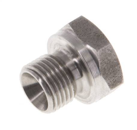 Stopfen G1/8'' Edelstahl mit Außensechskant 60° Konus 575bar (8078.75psi) Hydraulisch