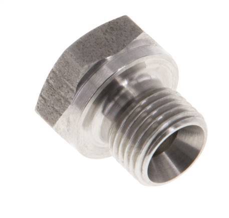 Stopfen G1/8'' Edelstahl mit Außensechskant 60° Konus 575bar (8078.75psi) Hydraulisch