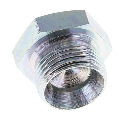 Stecker G1'' Stahl mit Außensechskant 60° Konus 150bar (2107.5psi) Hydraulisch