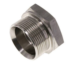 Stopfen G1 1/2'' Edelstahl mit Außensechskant 60° Konus 125bar (1756.25psi) Hydraulisch