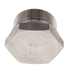 Stopfen G1 1/2'' Edelstahl mit Außensechskant 60° Konus 125bar (1756.25psi) Hydraulisch