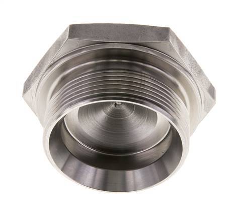 Plug G2'' Stainless steel with External Hex 60° cone 75bar (1053.75psi) Hydraulic