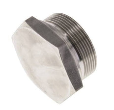 Stecker G2'' Edelstahl mit Außensechskant 60° Konus 75bar (1053.75psi) Hydraulisch