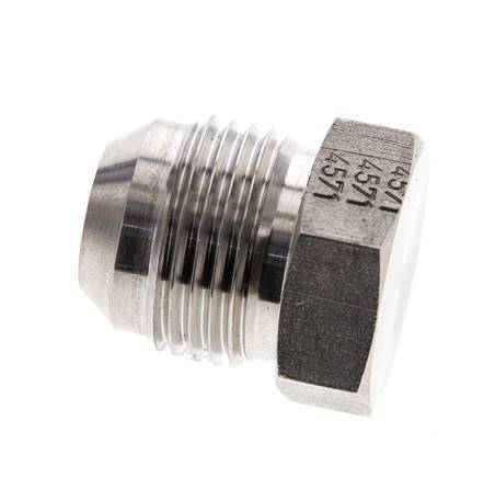 JIC Plug UNF 7/8''-14 Stainless steel 210bar (2950.5psi)