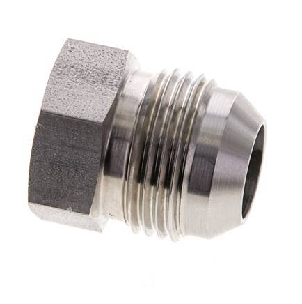 JIC-Stecker UN 1-1/16''-12 Edelstahl 210bar (2950.5psi)