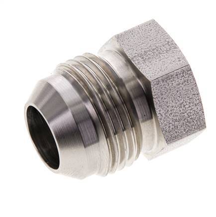 JIC-Stecker UN 1-1/16''-12 Edelstahl 210bar (2950.5psi)