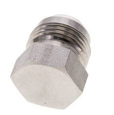 JIC-Stecker UN 1-1/16''-12 Edelstahl 210bar (2950.5psi)