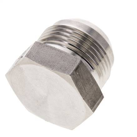 JIC-Stecker UN 1-5/16''-12 Edelstahl 170bar (2388.5psi)