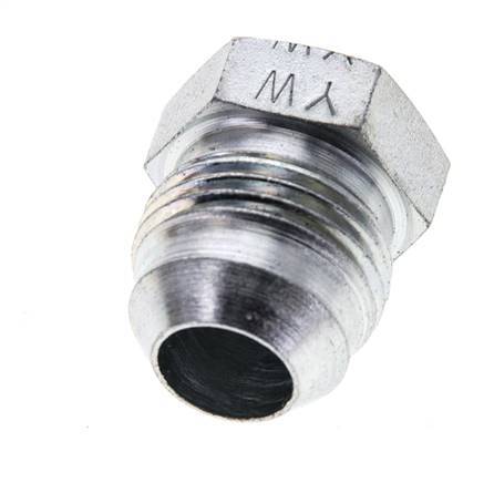 JIC Plug UNF 3/4INCH-16 Steel 275bar (3863.75psi) [2 Pieces]