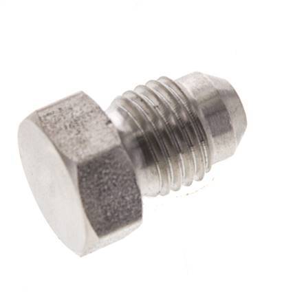 JIC Plug UNF 7/16''-20 Stainless steel 310bar (4355.5psi)