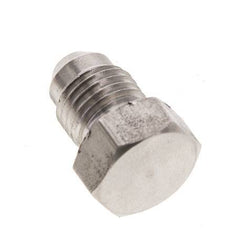 JIC-Stecker UNF 7/16''-20 Edelstahl 310bar (4355.5psi)