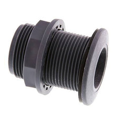 Verschraubung für Entleerungshähne G1 1/4'' DN13 Bulkhead Polypropylen (pp) EPDM 10bar (140.5psi) FDA