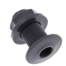 Verschraubung für Entleerungshähne G1/2'' DN18 Bulkhead Polypropylen (pp) EPDM 10bar (140.5psi) FDA