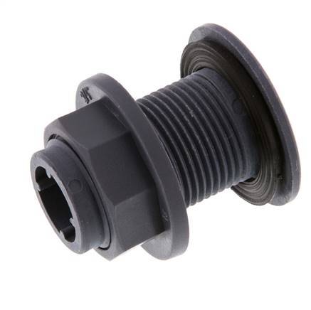 Verschraubung für Ablasshähne G3/4'' DN29.5 Schott Polypropylen (pp) EPDM 10bar (140.5psi) FDA