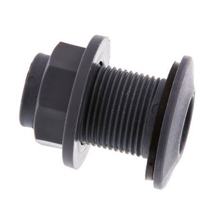 Verschraubung für Ablasshähne G3/4'' DN29.5 Schott Polypropylen (pp) EPDM 10bar (140.5psi) FDA