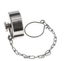 Hutmutter Rd44 X 1/6'' DN 20 Edelstahl 1.4404 NBR DIN 11851 FDA 21 mit Kette