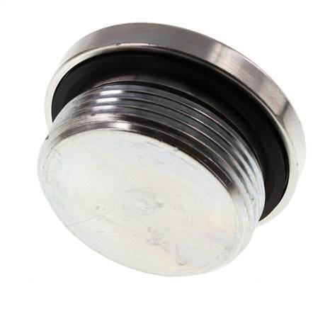 Stopfen M42 X 2 Stahl NBR mit Innensechskant 250bar (3512.5psi)